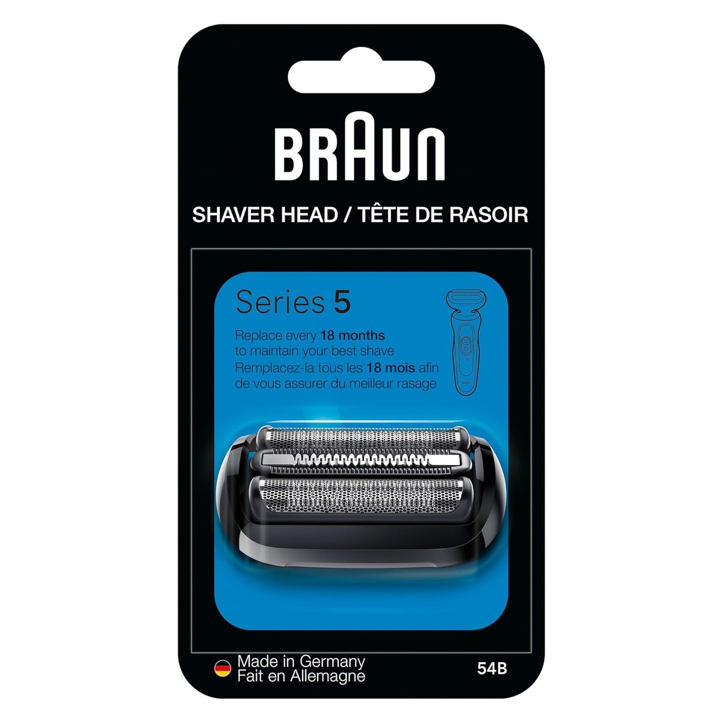Braun Series 5 Electric Shaver Replacement Head for Peak Shaving
