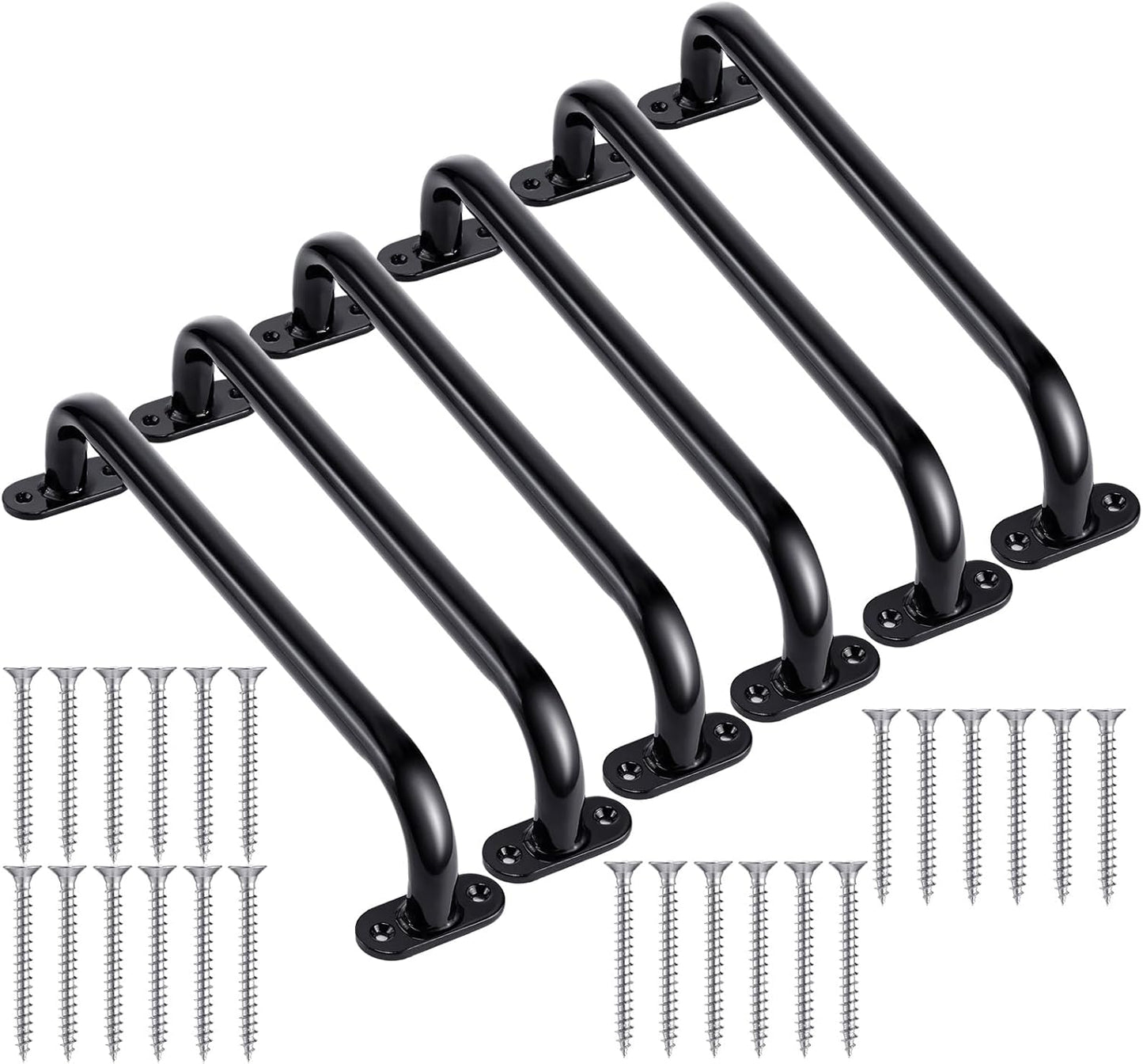 Zonon 6 Pcs Safety Playground Handles for Swing Set Accessories