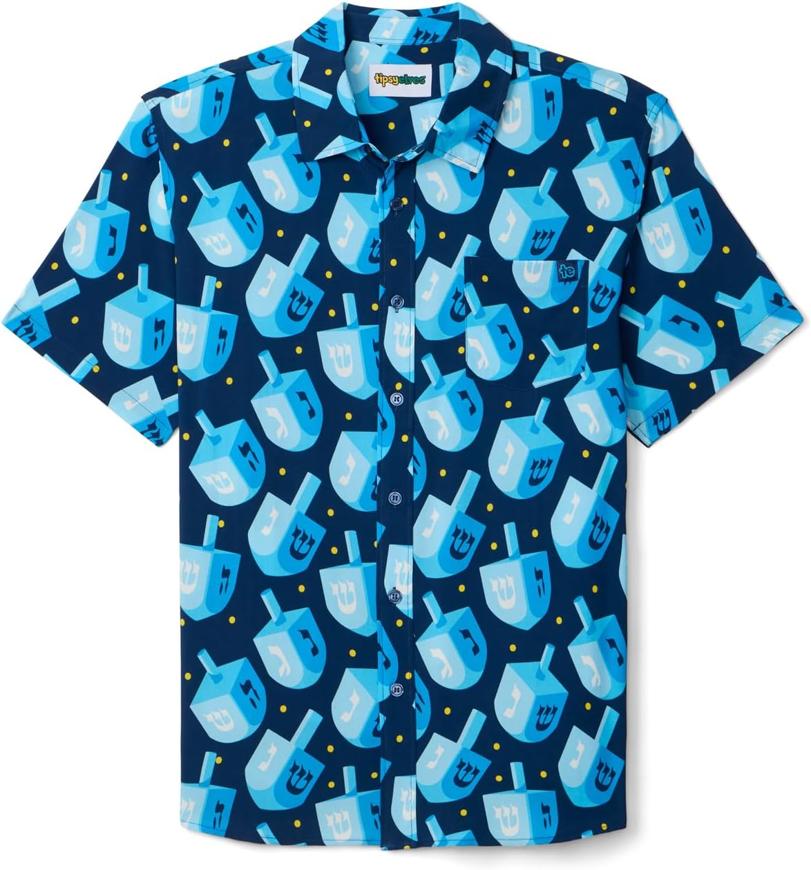Tipsy Elves Men's Funny Christmas & Hanukkah Hawaiian Shirts