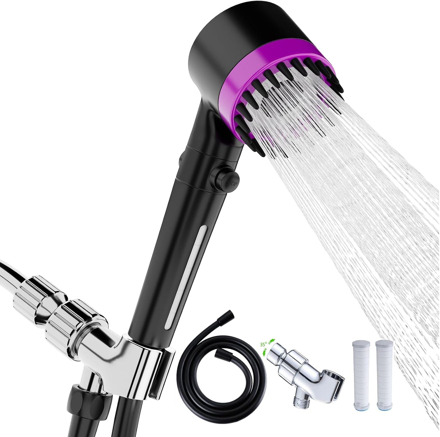 High Pressure Handheld Shower Head for Ultimate Shower Experience
