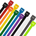 8 Inch Colored Zip Ties 1000pcs - Multi-Purpose 20lb Strength