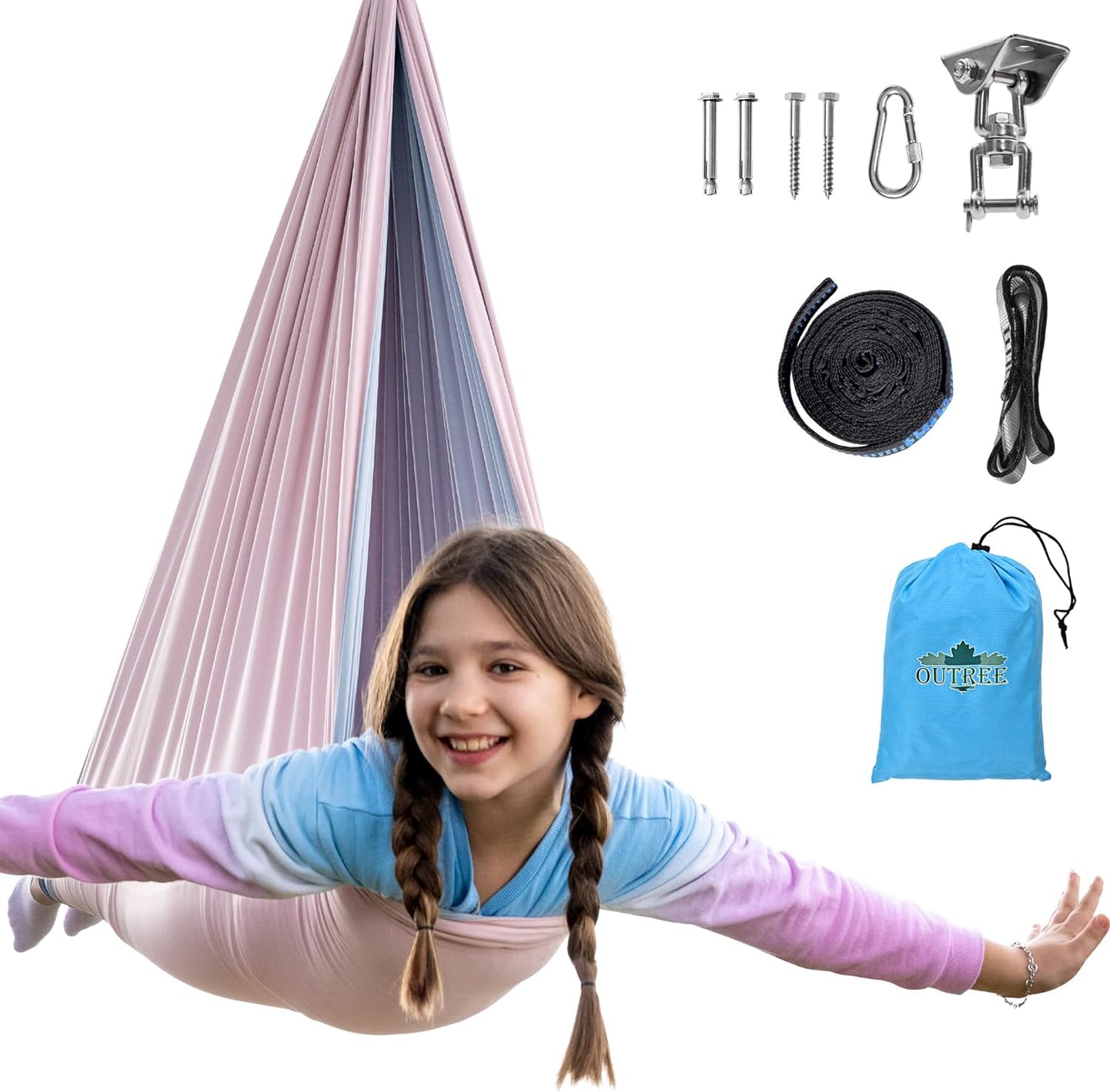 OUTREE Sensory Swing for Kids and Adults with Autism & ADHD