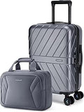 2 Piece Luggage Sets 20 Inch Carry On - Lightweight, Airline Approved