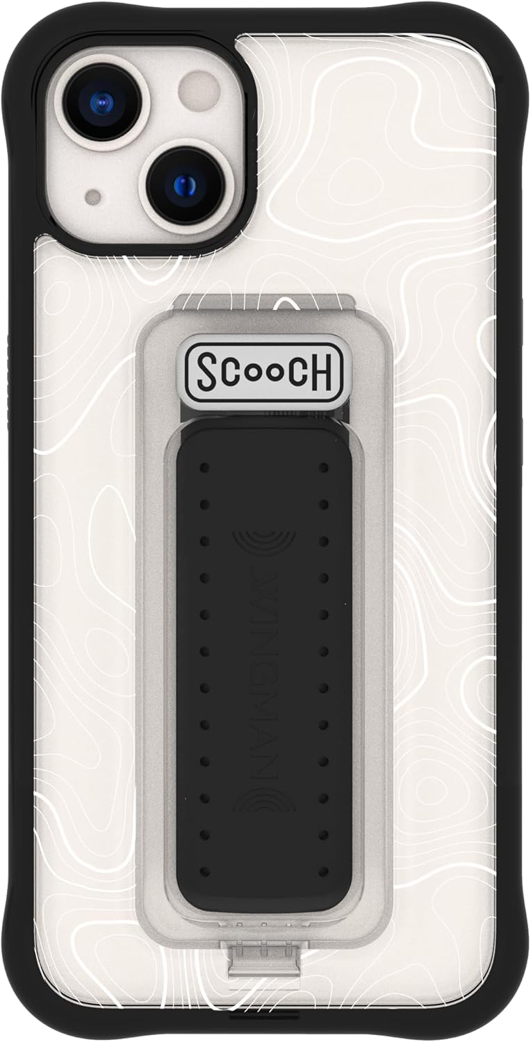 Scooch iPhone 13 Case with Stand and 10-Foot Drop Protection