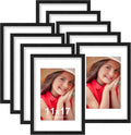 11x17 Picture Frames Set of 9 - Shatter Resistant Plexiglass Frames