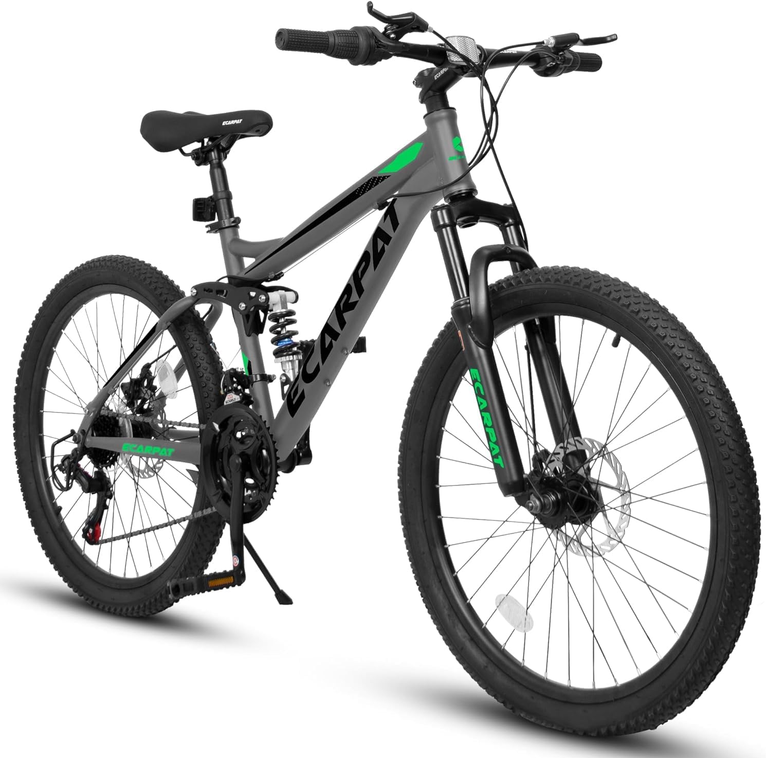 All-Terrain Dual Suspension Mountain Bike with Disc Brakes 24ft27.5ft