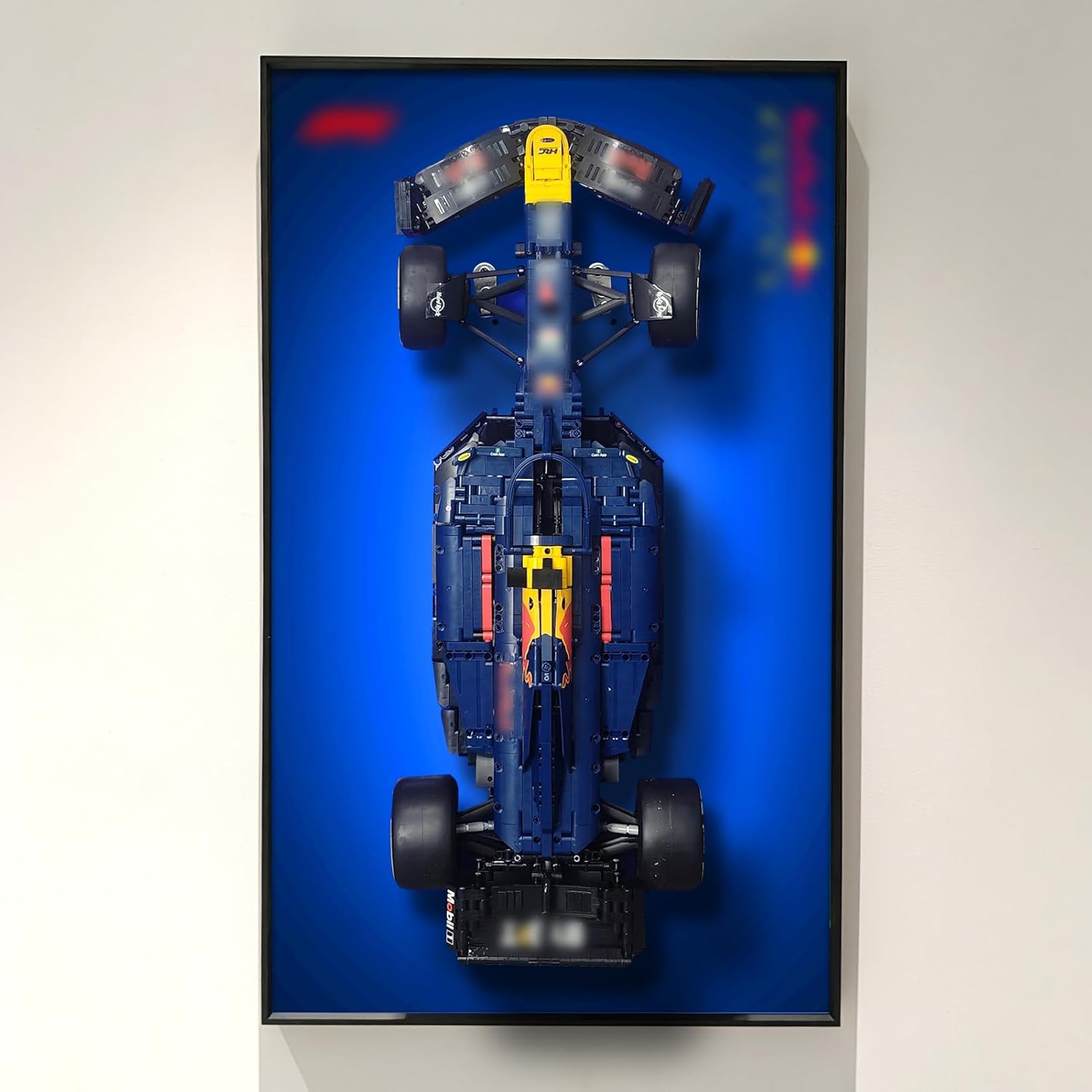 WETCEAOM Display Wallboard for Lego F1 Car Enthusiasts