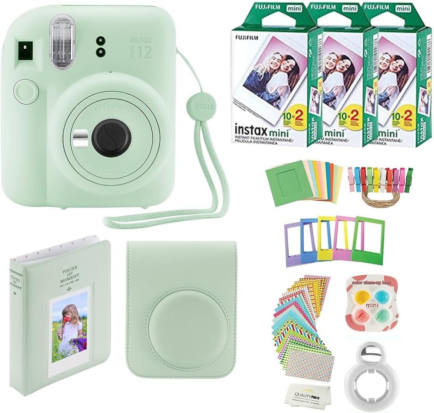 Fujifilm Instax Mini 12 Instant Camera with Value Bundle