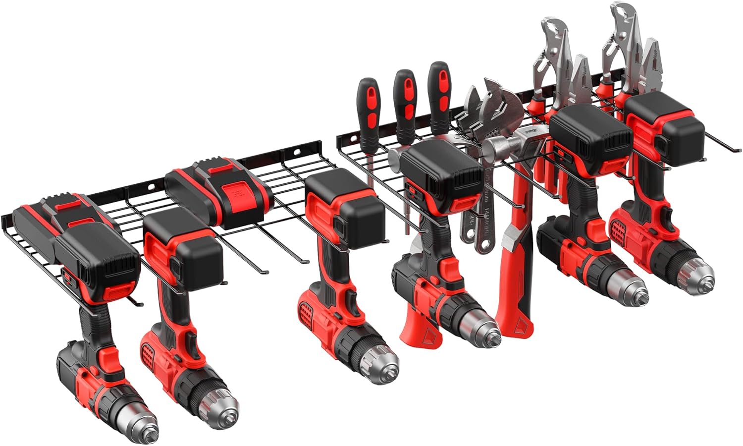 Wall Mount Drill Holder: Organize Tools Efficiently!