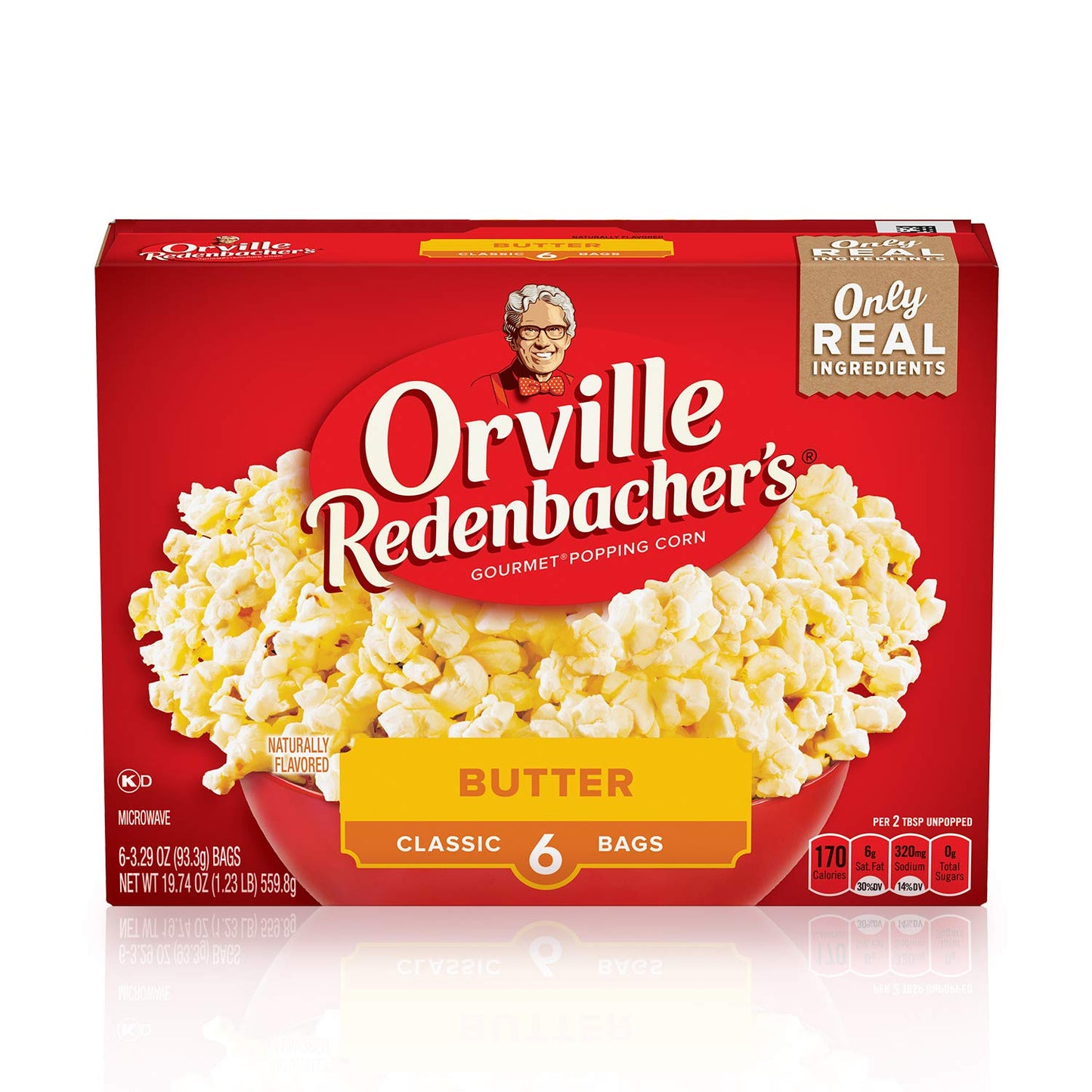 6 Boxes Orville Redenbacher's Butter Flavor Popcorn