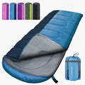 XL 10 Degree Sleeping Bag Waterproof for Adults - Machine Washable