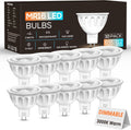 10 Pack Dimmable MR16 LED Bulbs 12V 5W 3000K Warm White - Smooth