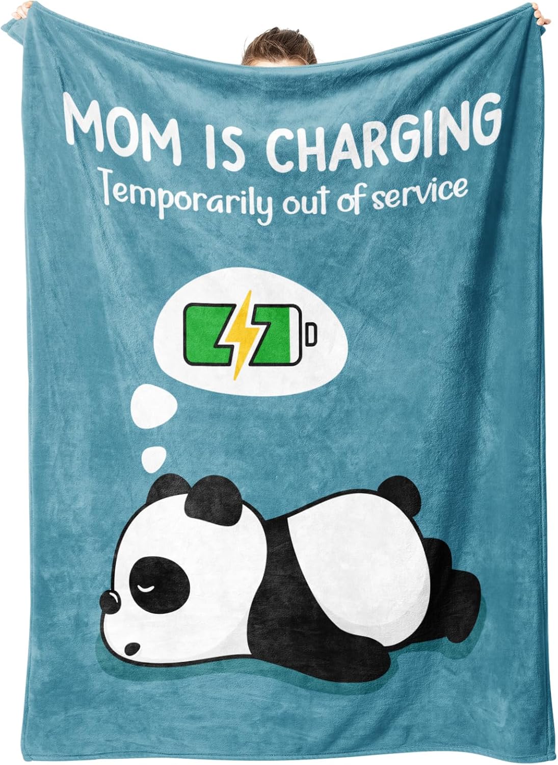Funny Christmas Birthday Gifts for Mom - Charging Blanket