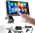 Wireless CarPlay Screen Car Stereo 7 in Portable CarPlay & Android