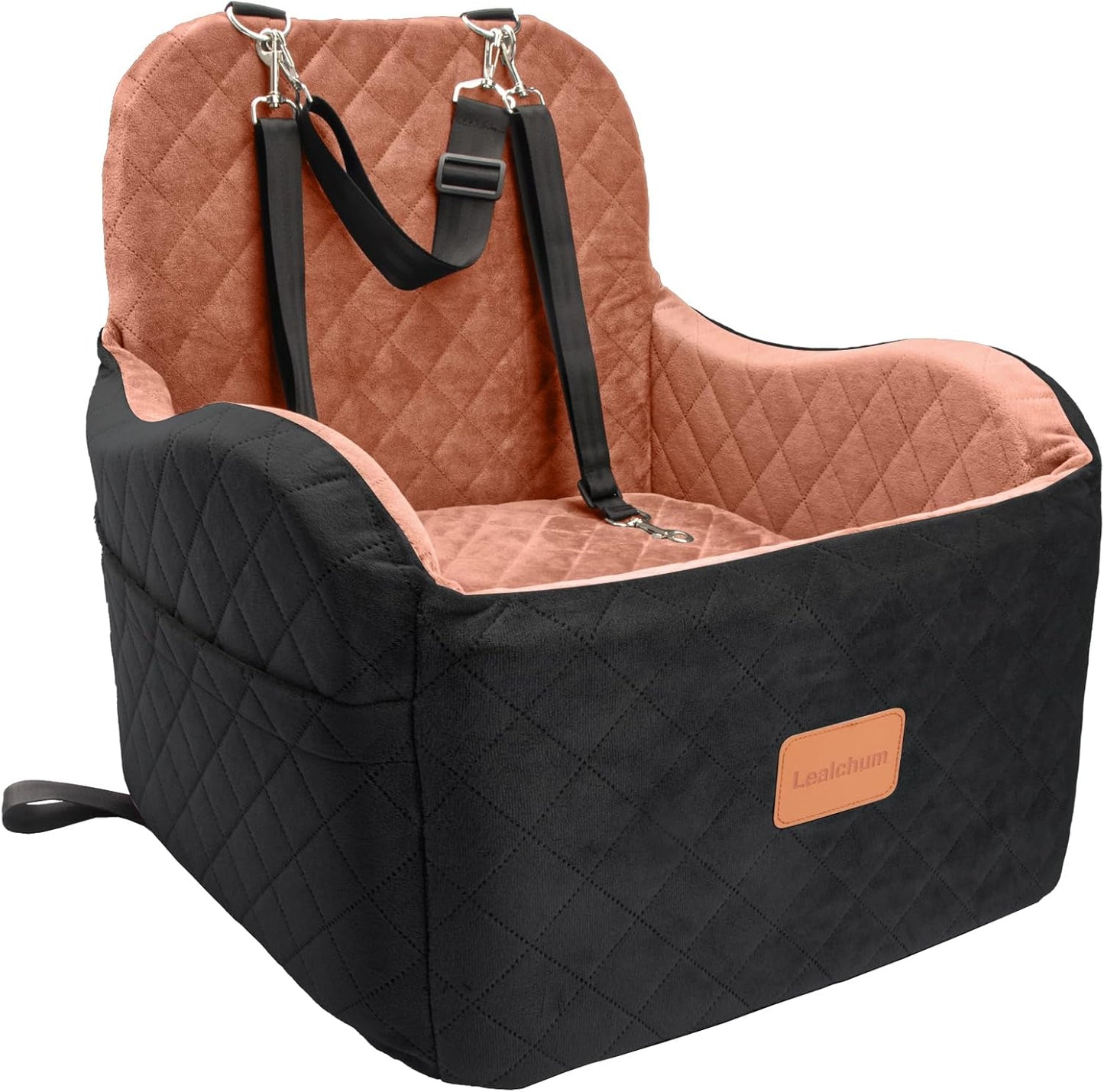 Dog Booster Car Seat for Small and Medium Dogs Up to 35lbs