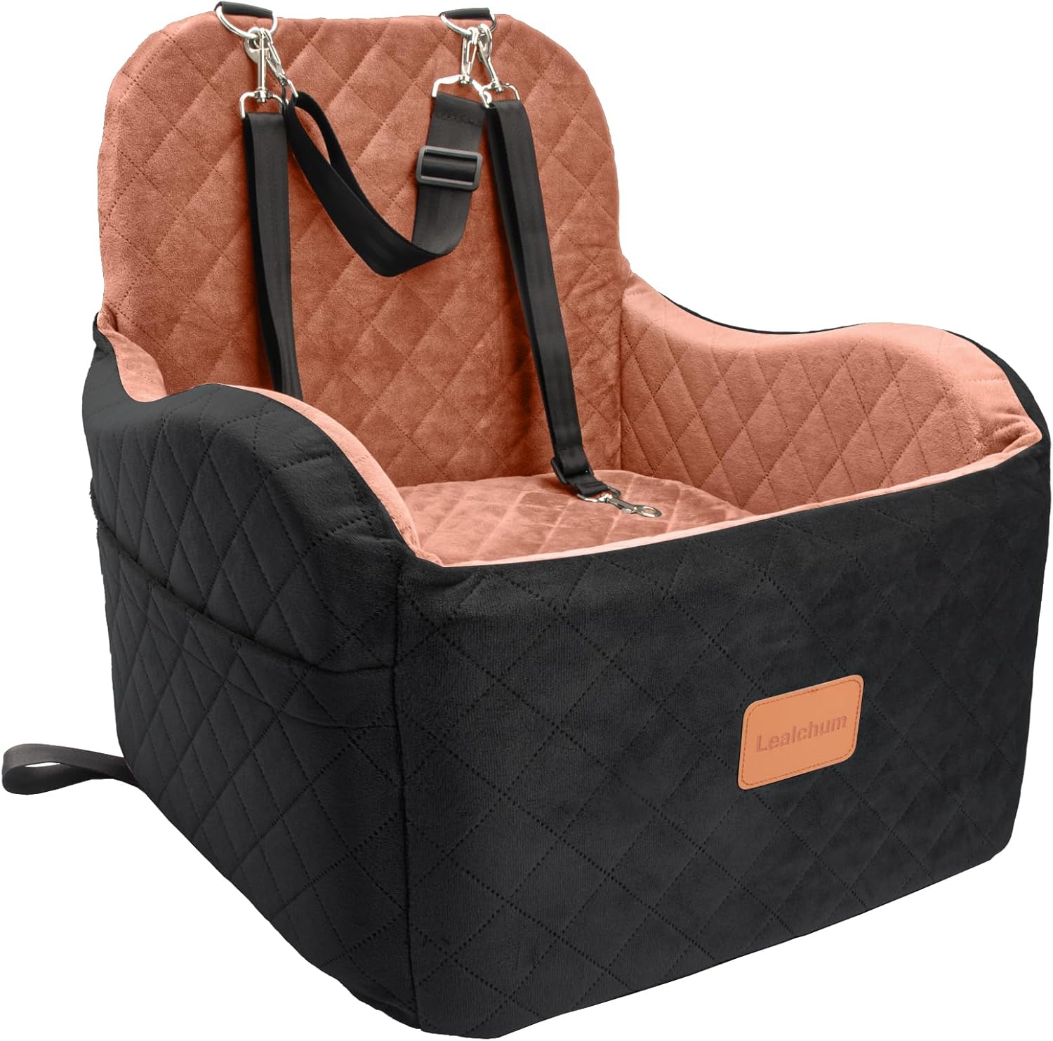 Dog Booster Car Seat for Small and Medium Dogs Up to 35lbs