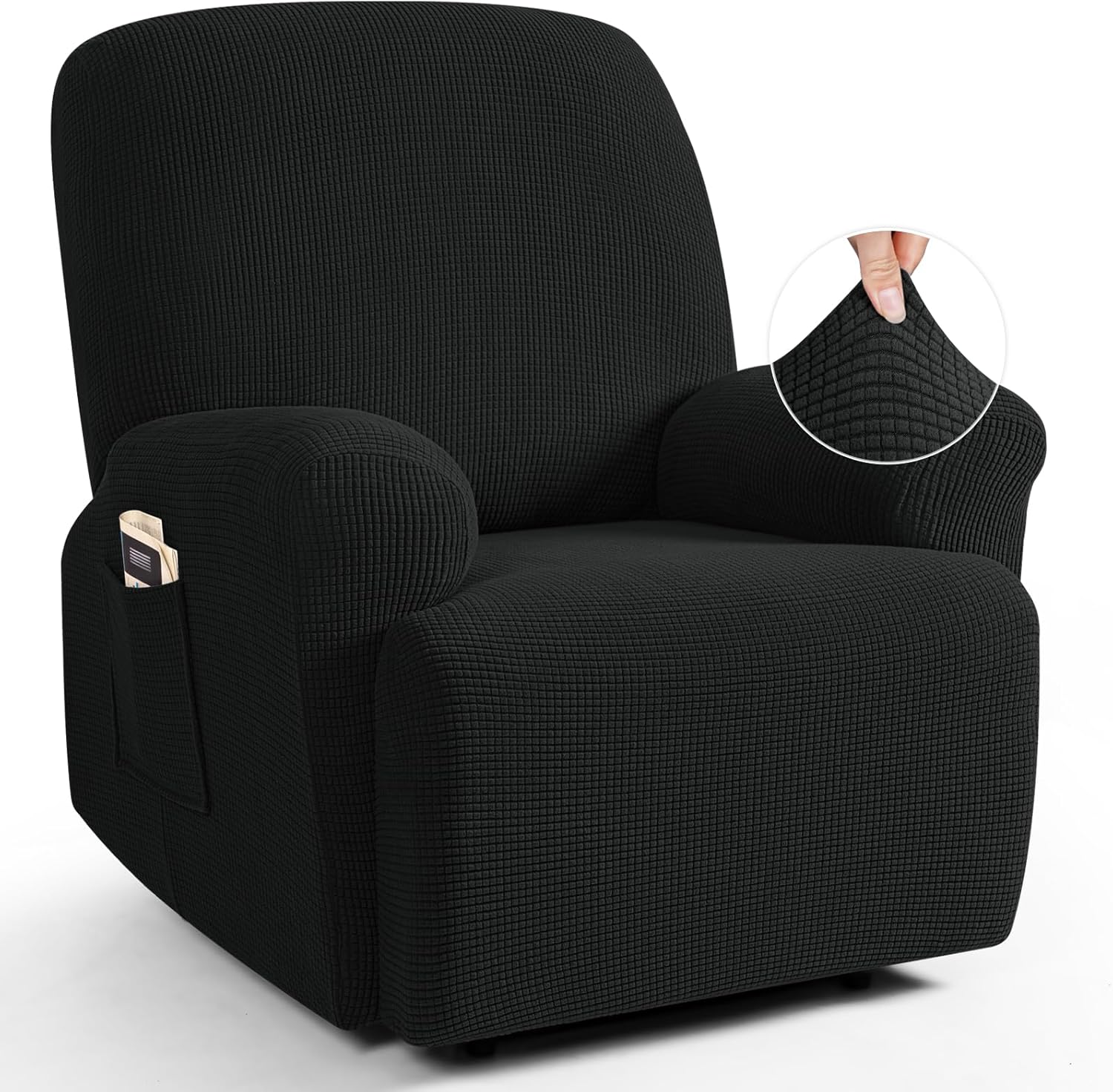 TAOCOCO Recliner Cover 4-Pieces for Ultimate Furniture Protection