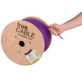 Cat6 Plenum Shielded CMP Ethernet Cable 1000ft - 550MHz Performance
