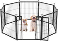 Dog Playpen 24 in 8 Panels for Indoor & Outdoor Use - Stable Foldable