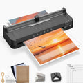 Laminator Machine with 40pcs Pouches 13in Wide - 9-in-1 Home Office