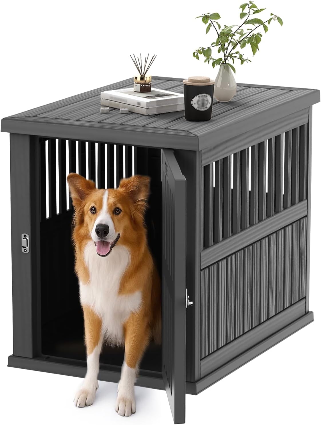 Vixzen Dog Crate Furniture for Small to Large Dogs, Durable Design