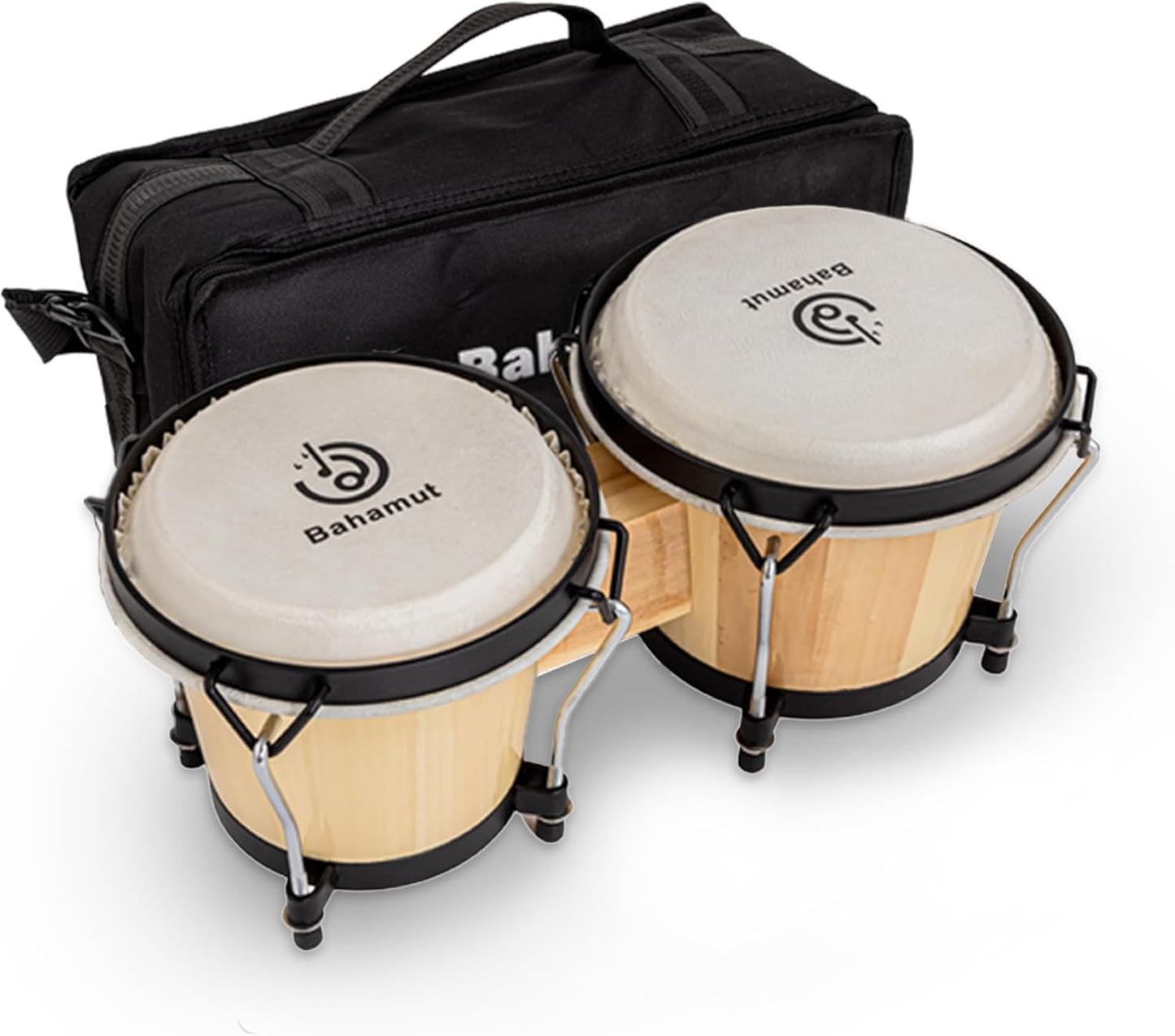 BAHAMUT Bongo Drum Set for Beginners - Perfect Gift Idea