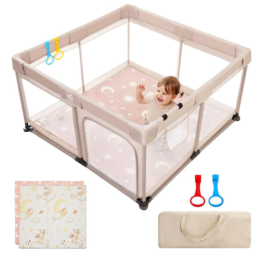 Joypony Baby Playpen: Safe Indoor & Outdoor Fun!