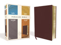 Parallel Bible in Bonded Leather: NIV, KJV, NASB, Amplified