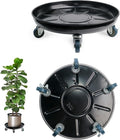 Heavy-Duty Plant Caddy with Wheels 14 Inch - Lockable 360 Casters