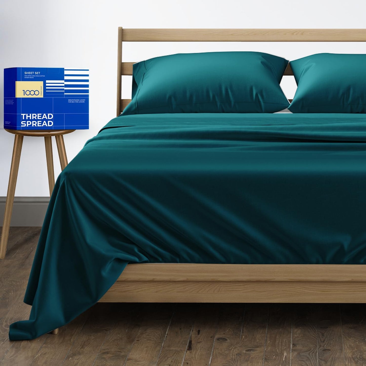 100% Egyptian Cotton Queen Sheet Set for Luxurious Sleep