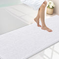 Luxury Chenille Bathroom Rugs 70x24 - Extra Soft Absorbent Shaggy Mat
