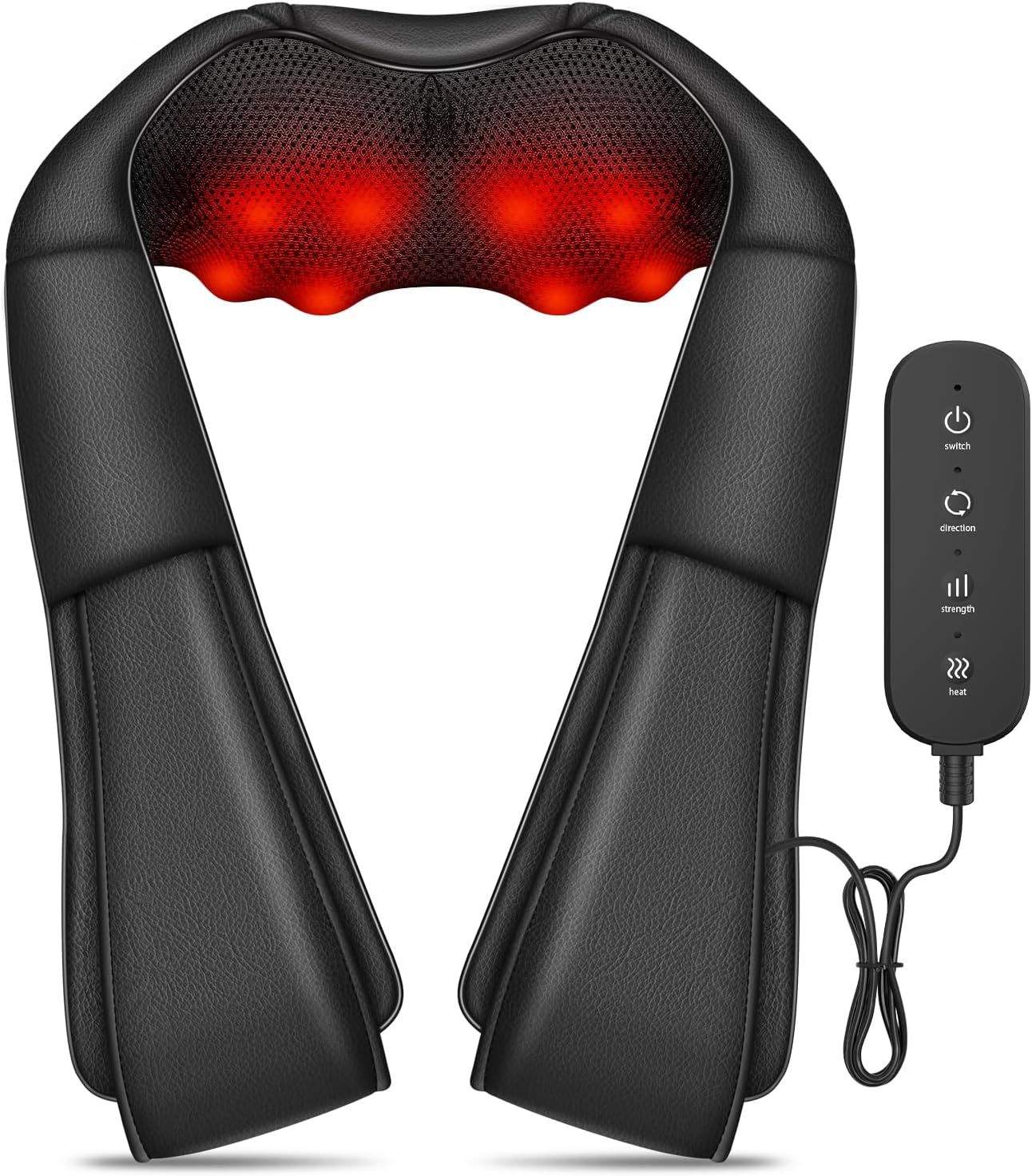 Shiatsu Neck Massager with Heat for Ultimate Muscle Relaxation