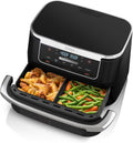 Ninja DZ071 Foodi 6-in-1 DualZone FlexBasket Air Fryer - Large Family