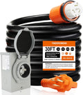 50 Amp Generator Cord and Inlet Box Combo - Reliable Backup Power