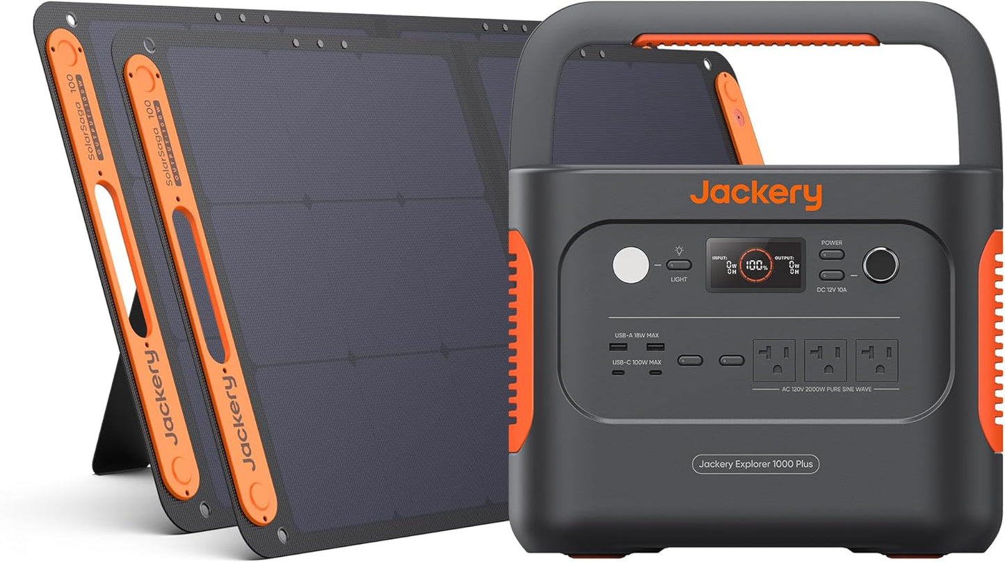 Jackery 1000 Plus Solar Generator: Reliable Off-grid Power