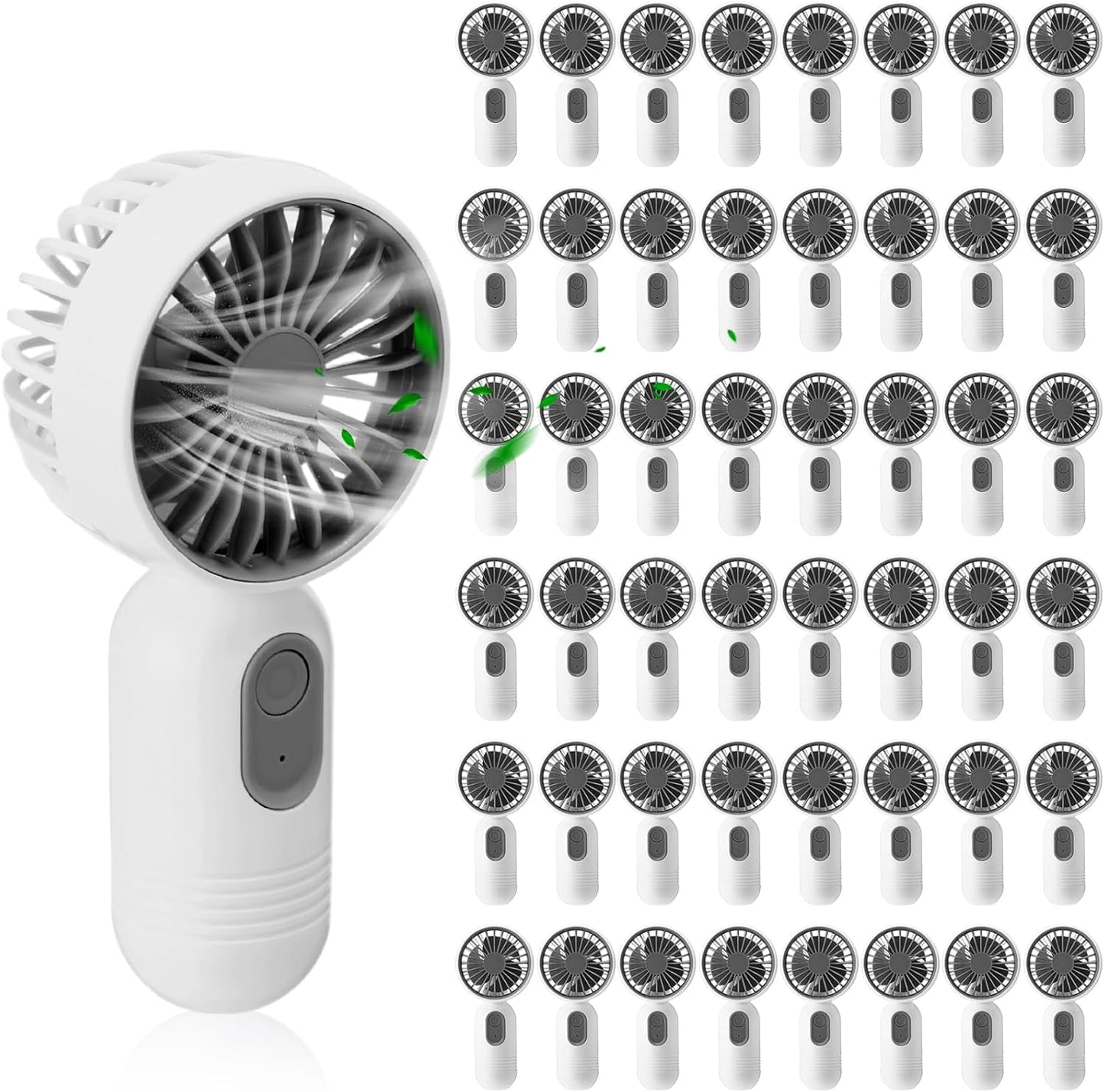Mini Portable Fan Bulk by Rossesay - Cute Handheld Design