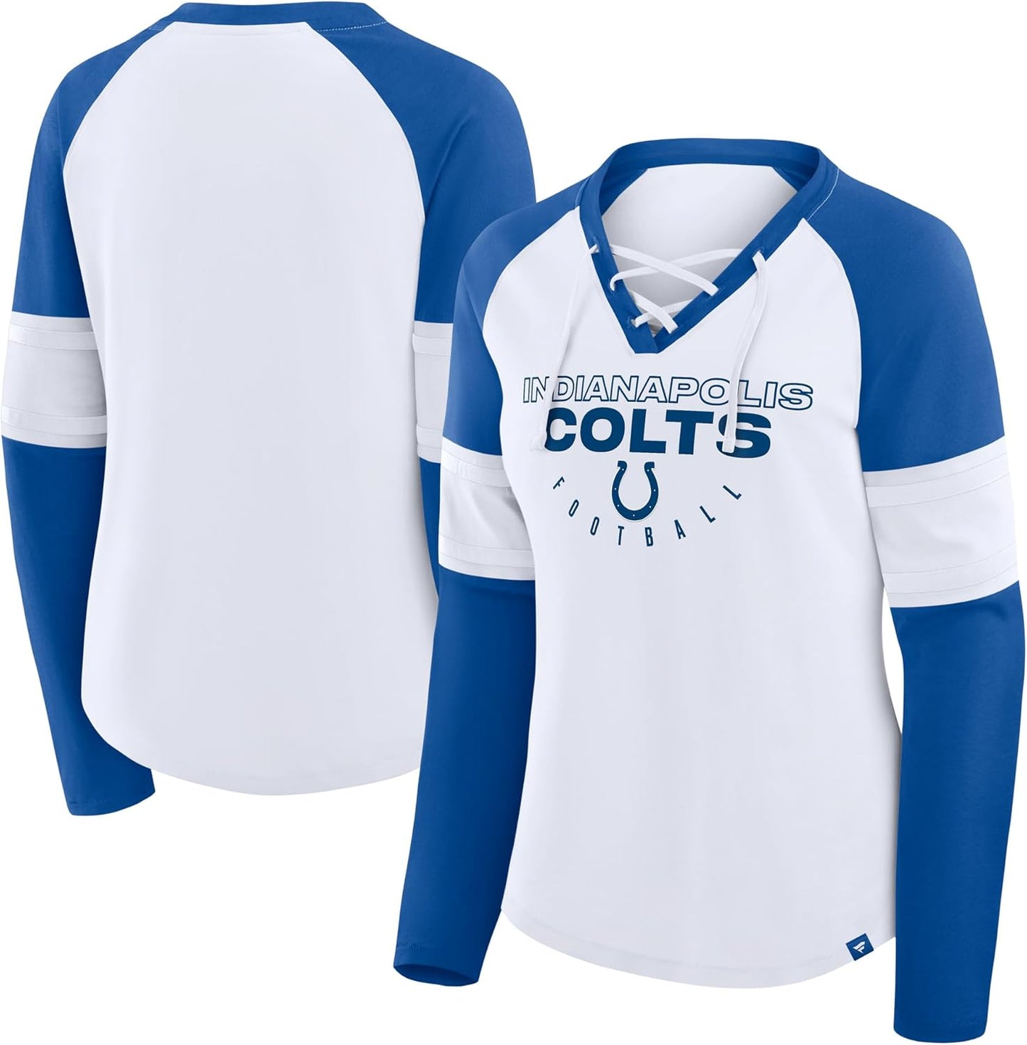 Fanatics Women's NFL Redzone Blitz Package Lace-Up T-Shirt Review