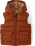 Toddler Boys Zip Up Puffer Vest by Gymboree for Warmth and Style