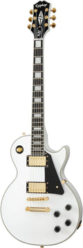 Epiphone Les Paul Custom Alpine White with Gold Hardware - Classic