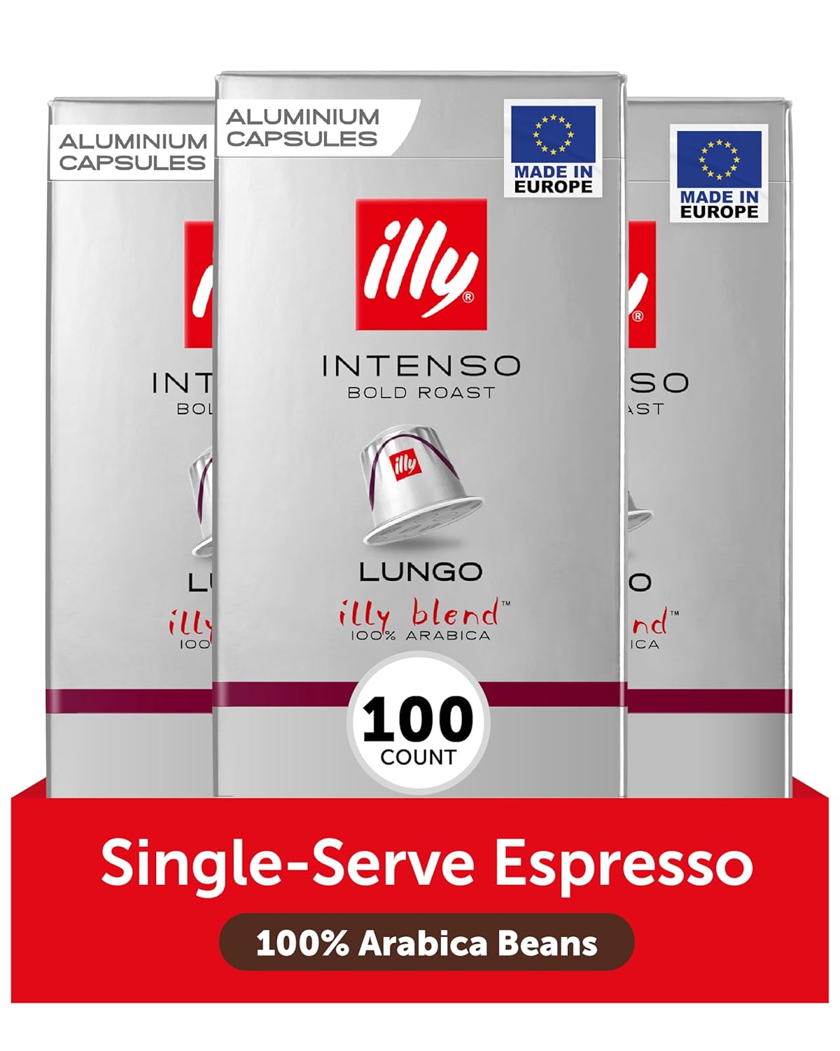 Intenso Lungo Roast Espresso Capsules for Nespresso Machines