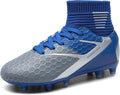 DREAM PAIRS Kids Soccer Cleats with Ankle Support for Performance