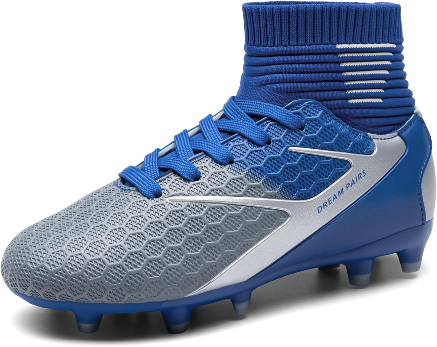 DREAM PAIRS Youth Soccer Cleats for Kids with Ankle Support
