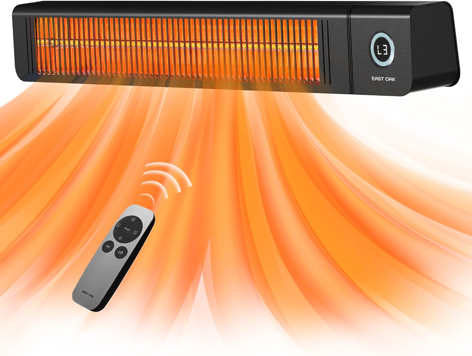 3000W Wall Mounted Outdoor Heater by EAST OAK
