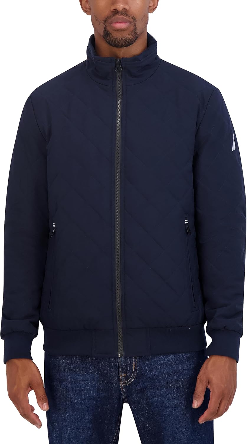 Nautica Men's Quilted Bomber Jacket: Ultimate Style & Warmth