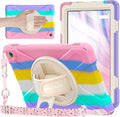 Kids Case for Fire HD 10 13th Gen 2023 - Shockproof Protective Pink