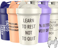 5-Pack 20oz Protein Shaker Cups, Dishwasher Safe - JEELA SPORTS