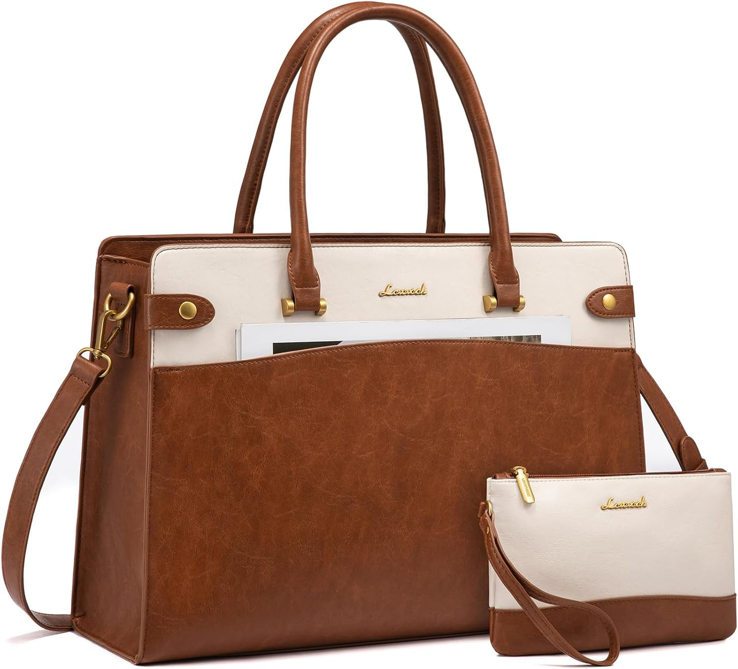 Versatile 17 Inch Laptop Tote Bag for Women by LOVEVOOK