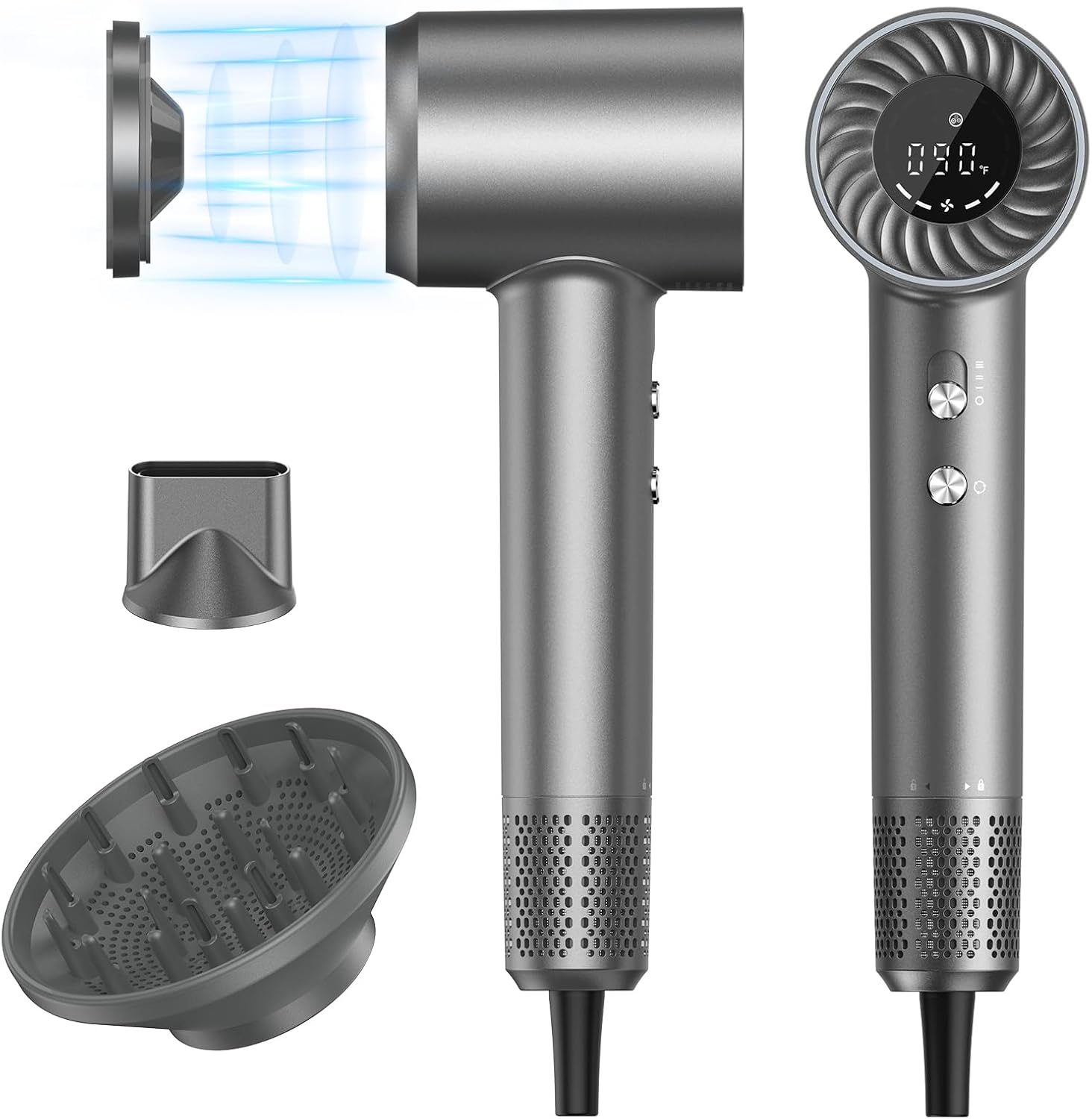 Hair Dryer lpstea with 150000 RPM Motor & Ions for Hair