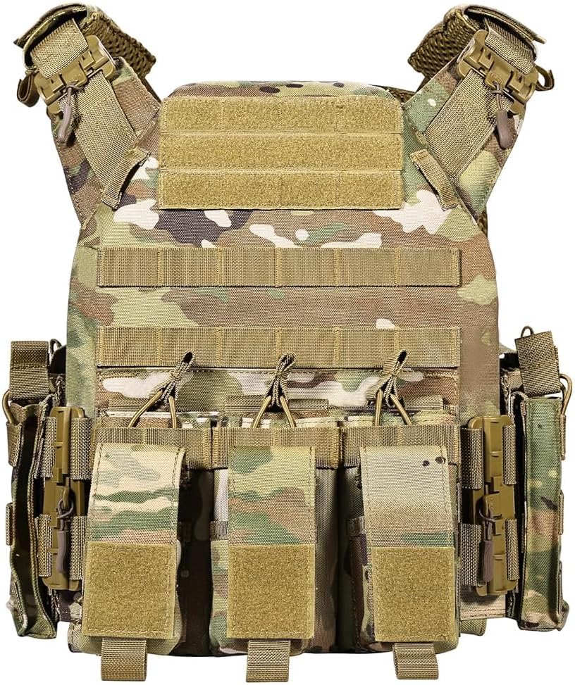GFIRE Tactical Vest - Lightweight Modular Quick Release Gear