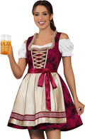 Oktoberfest Dress Costume for Women - Classic Bavarian Dirndl